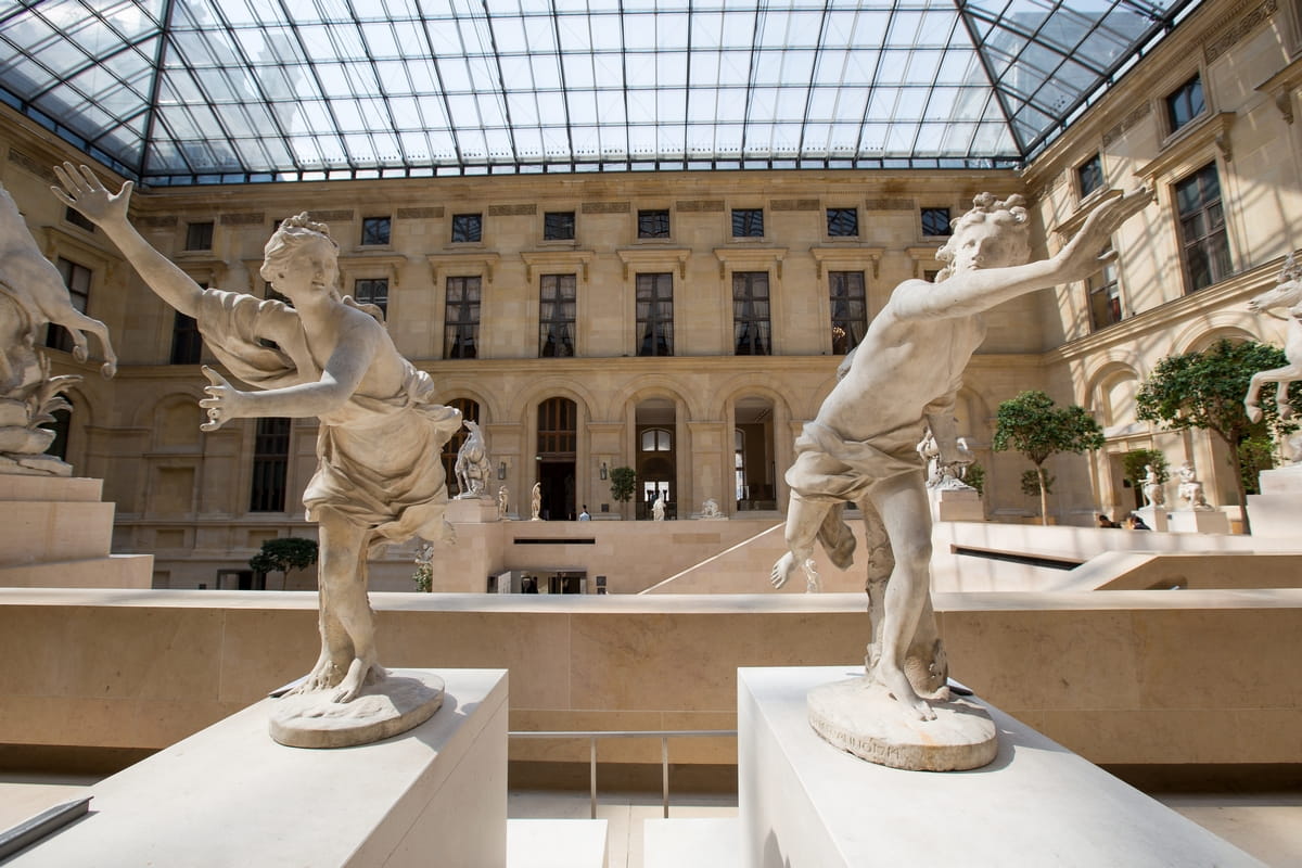 Photo sculpture Louvre